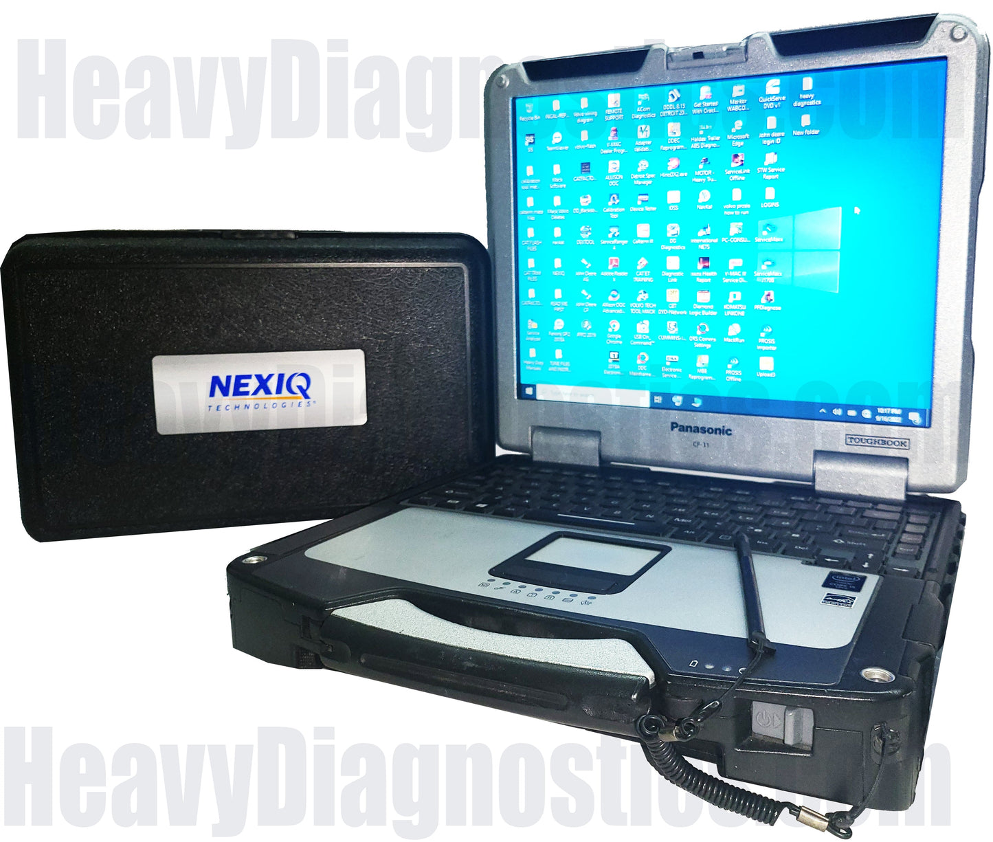 2023 Diesel Diagnostic Toughbook Laptop Scanner Tool - CF-31 i5 | 1TP SSD drive | WIN 10 | Genuine Nexiq USB Link 2