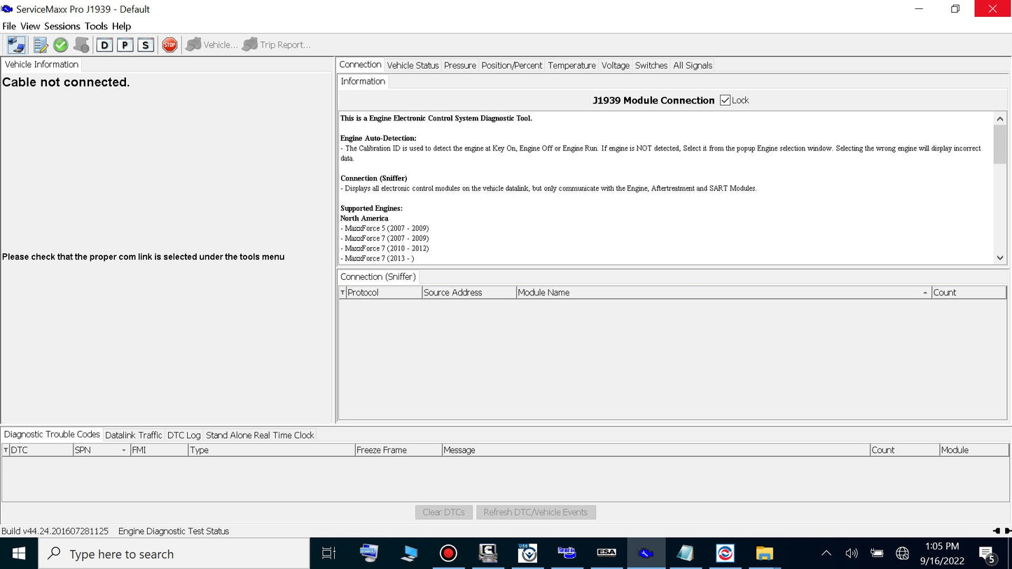 2023 Diesel Diagnostic Toughbook Laptop Scanner Tool - CF-19 i5 | 1TP SSD drive | WIN 10 | Genuine Noregon DLA 2.0