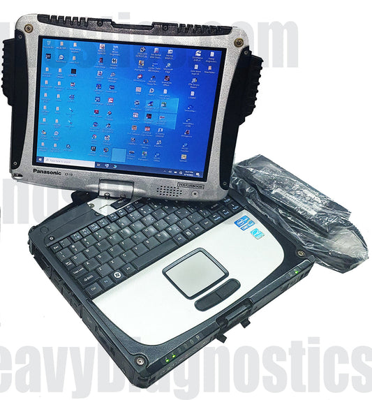 2023 Diesel Diagnostic Toughbook Laptop Scanner Tool - CF-19 i5 | 1TP SSD drive | WIN 10 |