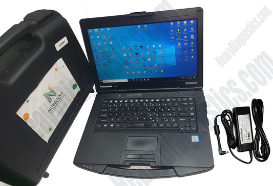 2023 Diesel Diagnostic Toughbook Laptop Scanner Tool - CF-54 i5 | 1TP SSD drive | WIN 10 | Genuine Noregon DLA 2.0