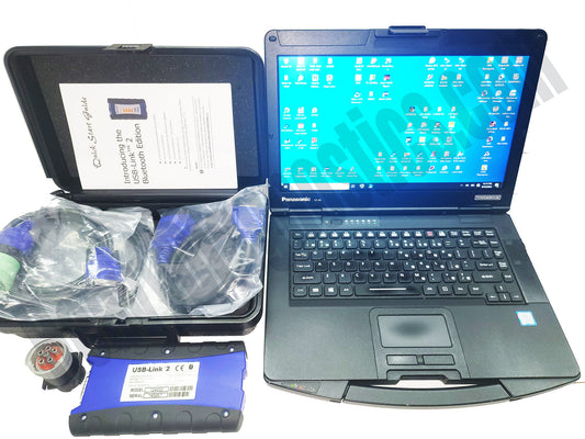 2023 Diesel Diagnostic Toughbook Laptop Scanner Tool - CF-54 i5 | 1TP SSD drive | WIN 10 | Genuine Nexiq USB Link 2