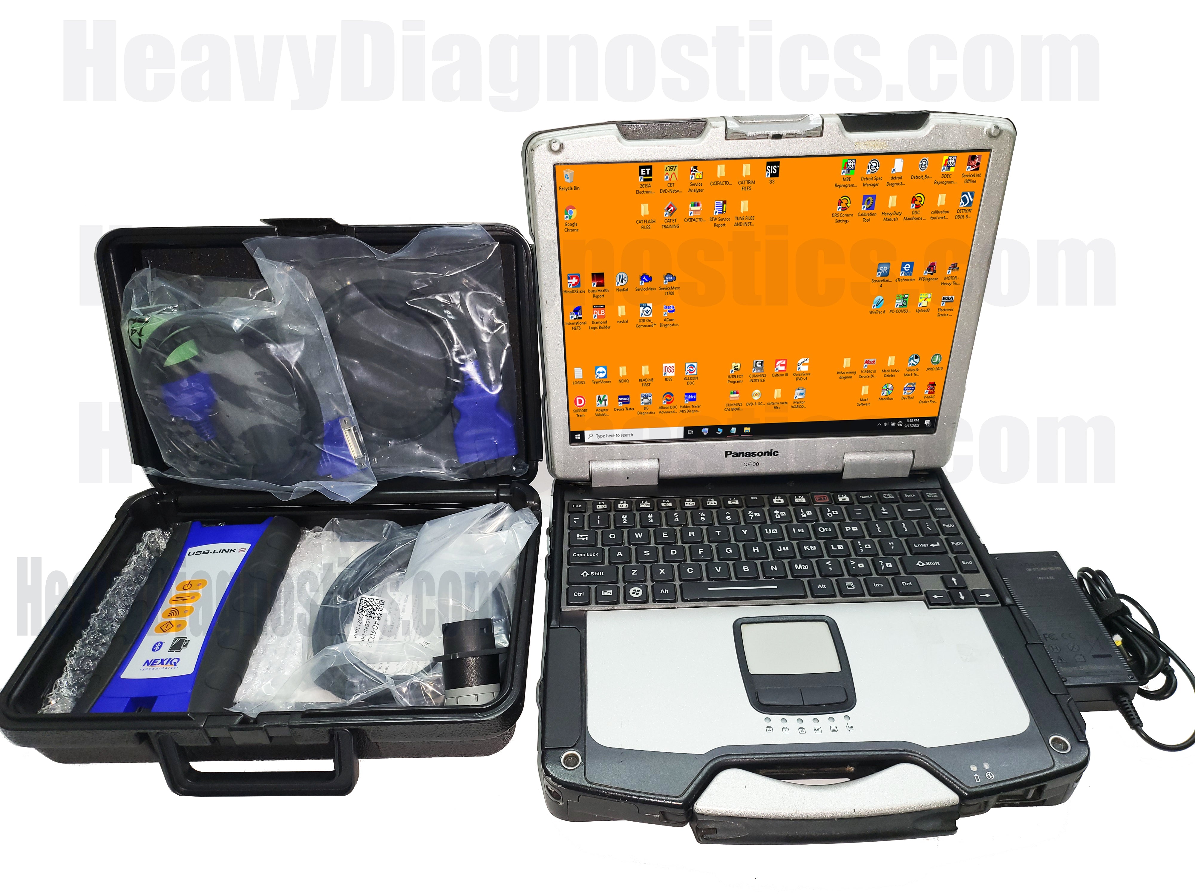 Diesel Diagnostic Toughbook Laptop Scanner Tool - CF-30 | 256 SSD driv ...